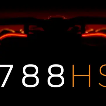 マクラーレン788HSのティーザー画像