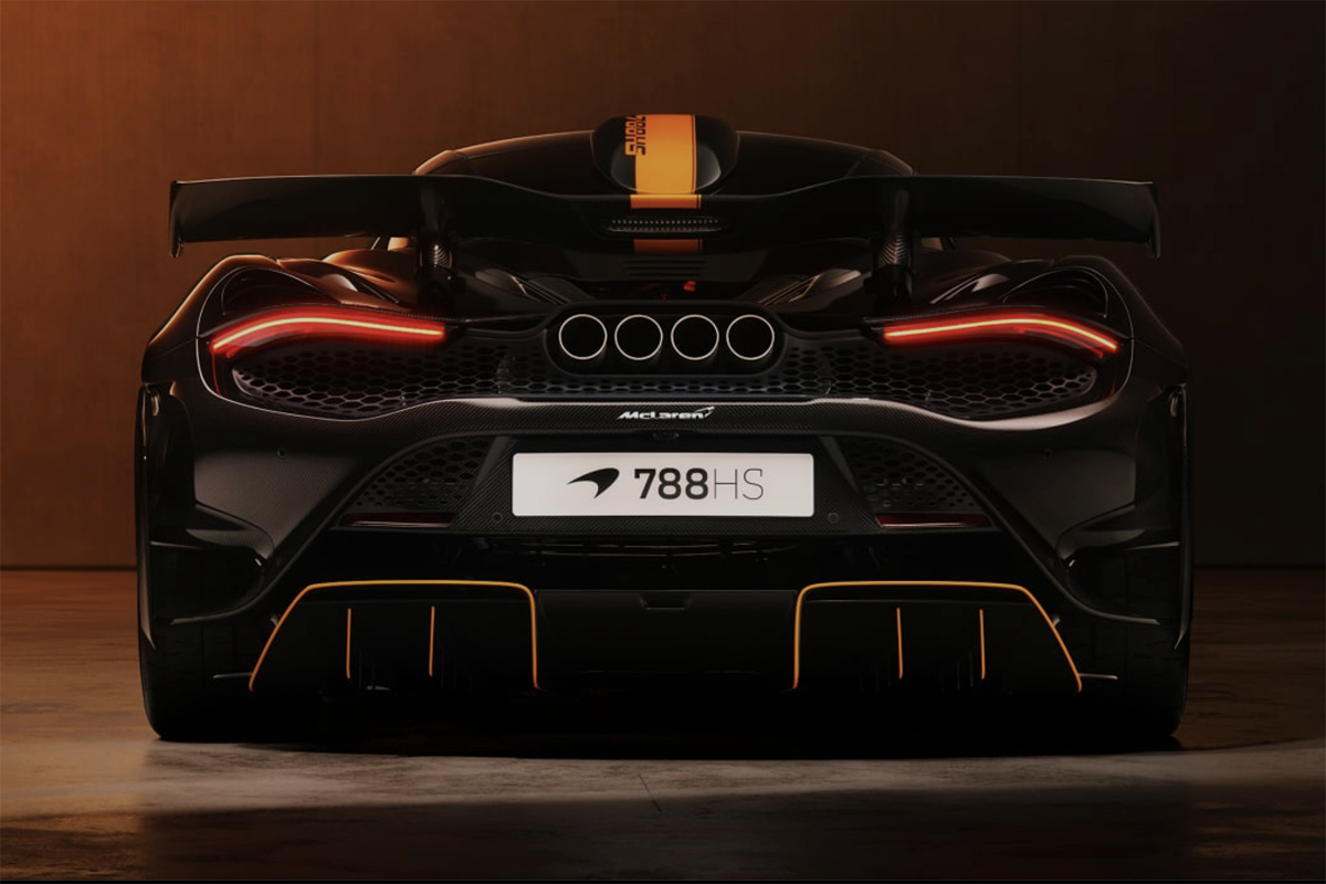 マクラーレン 788HSのエクステリア〜リア