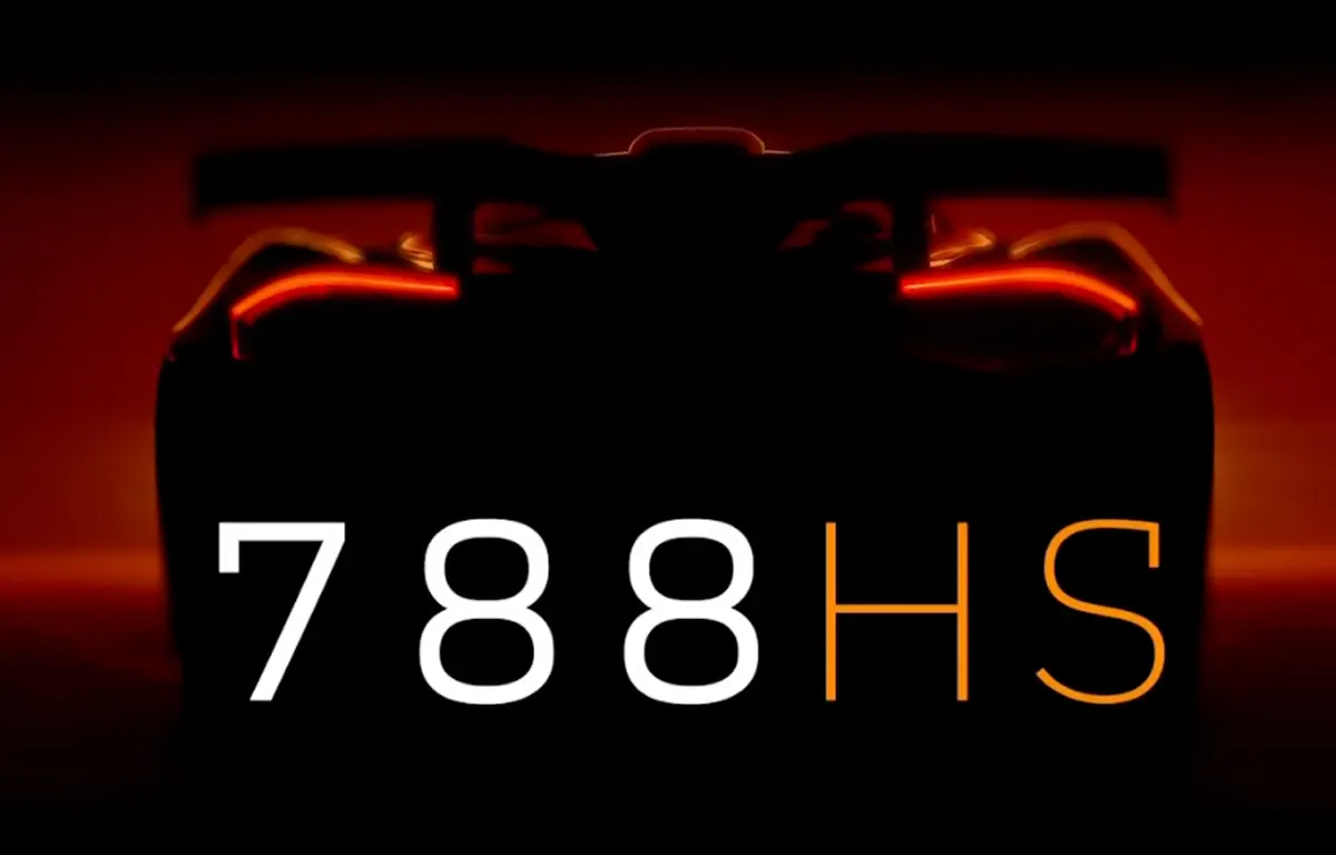 マクラーレン788HSのティーザー画像