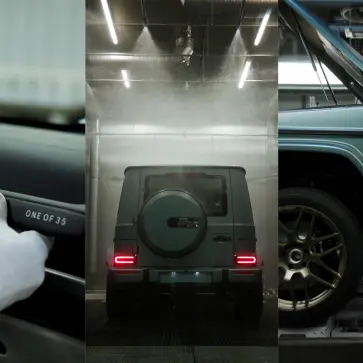 メルセデス・ベンツ AMG G63 ミラージュエディションの製造風景
