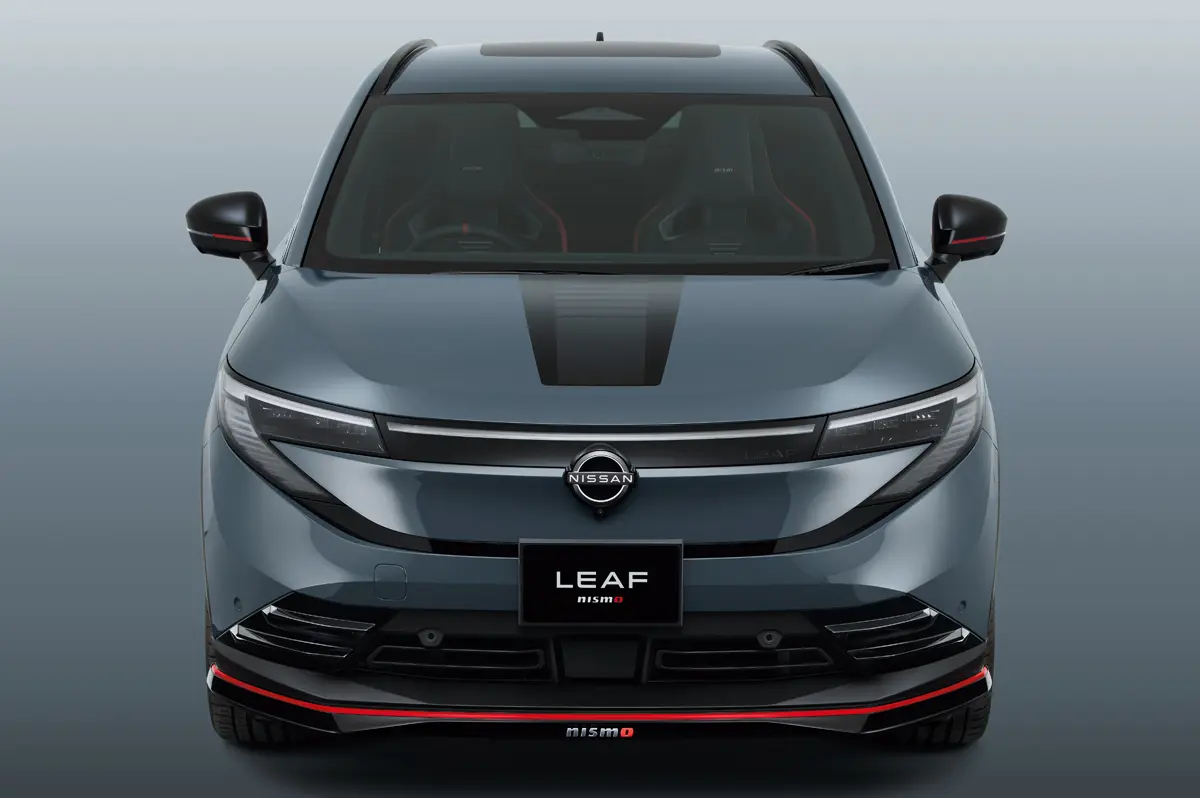 日産「リーフ NISMO」のフロント正面