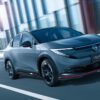 日産「リーフ NISMO」のフロント（走行）