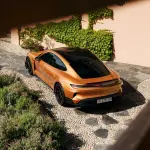 ソンダーブンシュにて仕上げたカスタム仕様のポルシェ タイカン ターボGTのエクステリア〜リア
