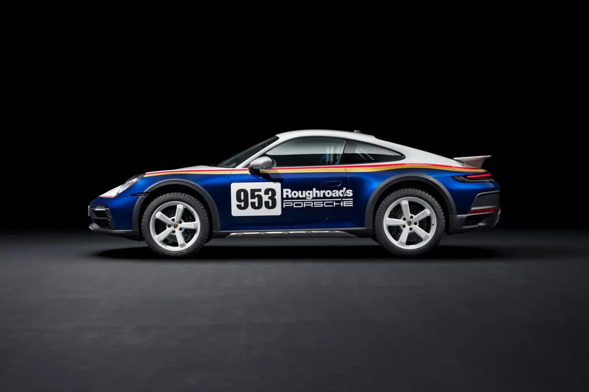 ポルシェ911ダカールのサイド