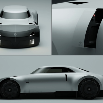 インターンが考案したフォルクスワーゲンのコンセプトカー「ID.DIN T14」