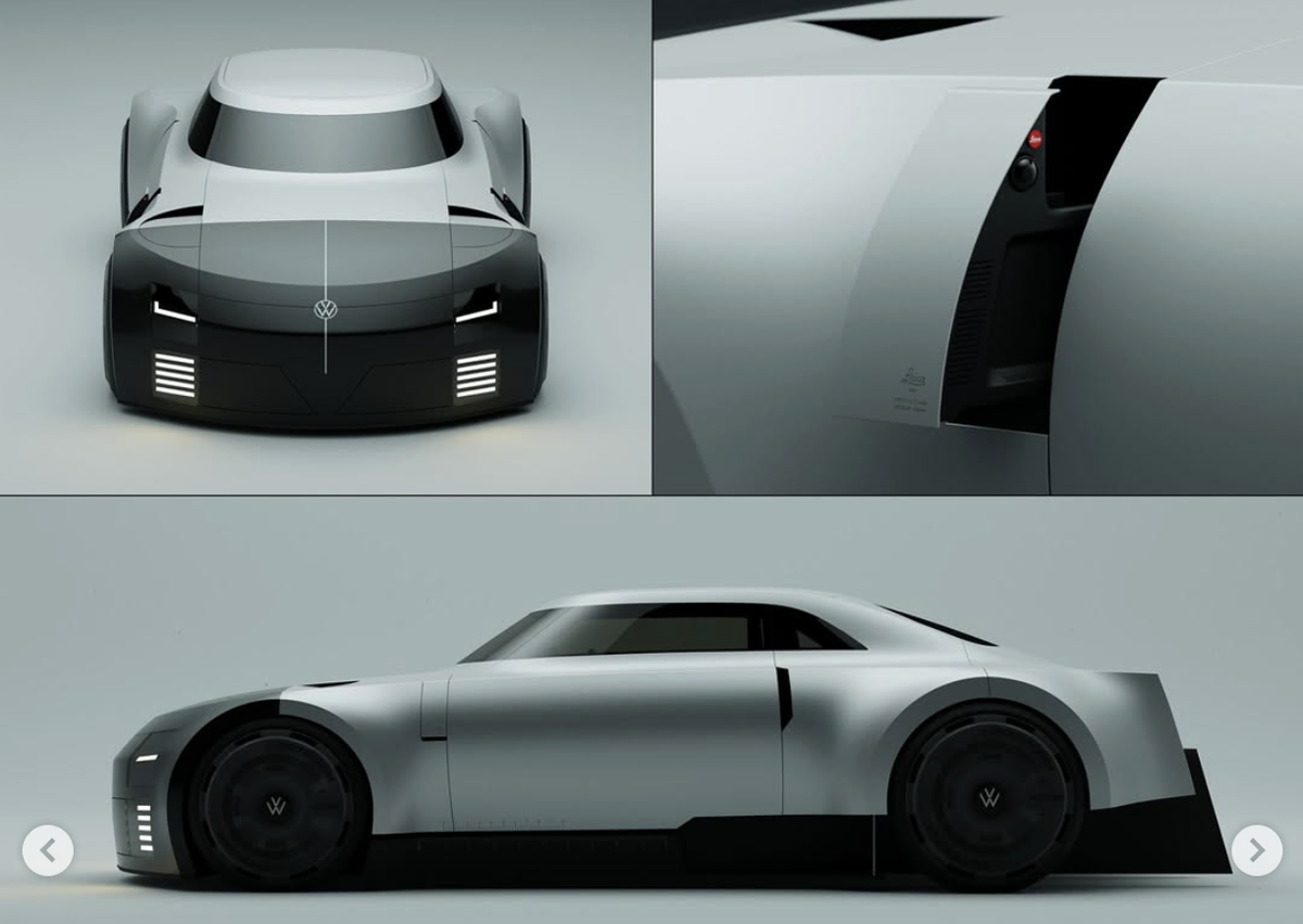 インターンが考案したフォルクスワーゲンのコンセプトカー「ID.DIN T14」