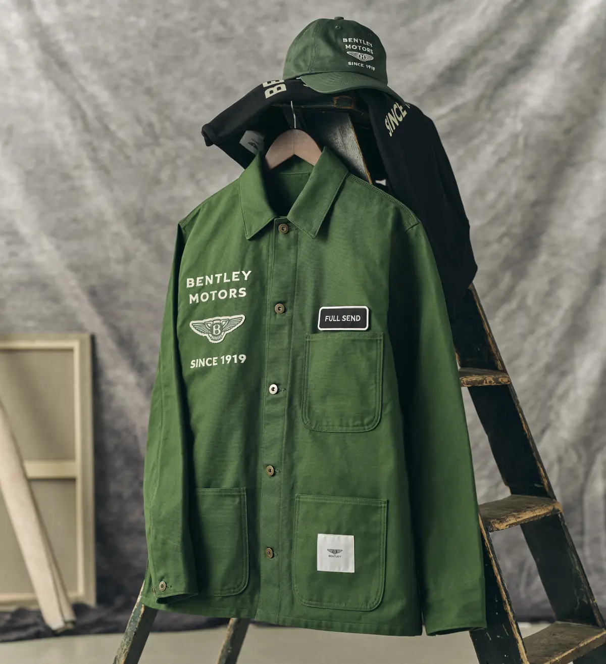 ベントレーと生沢舞とのコラボによるアパレル「1919コレクション」