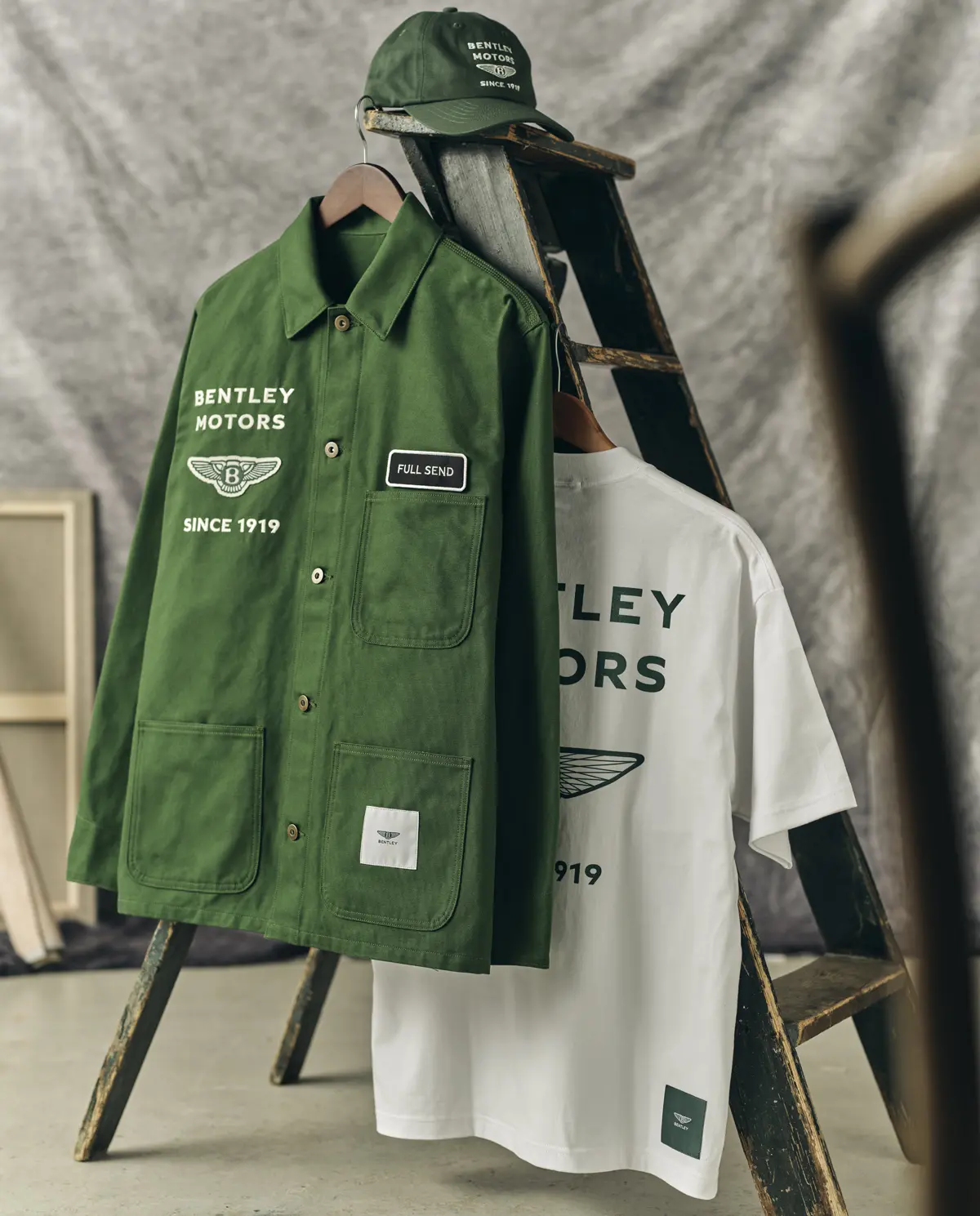 ベントレーと生沢舞とのコラボによるアパレル「1919コレクション」