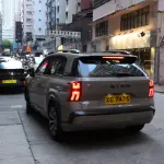 香港にて見かけた中国製EV