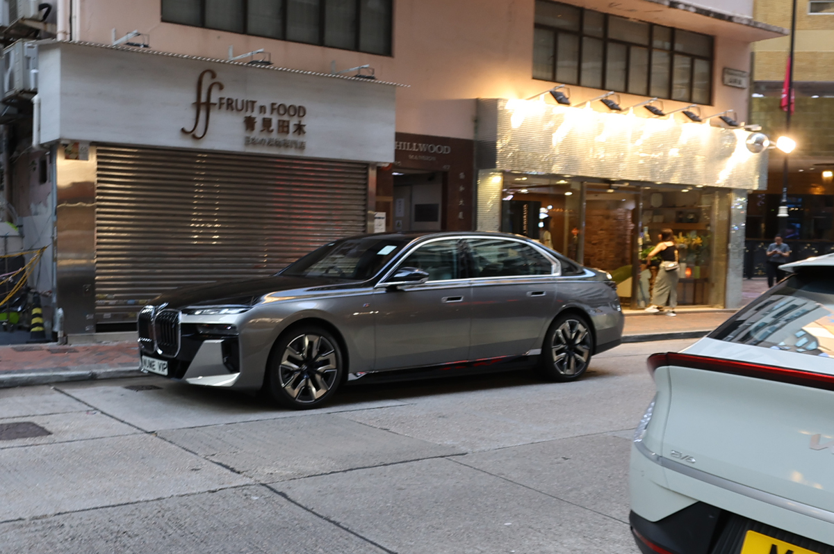 香港で見かけたBMW