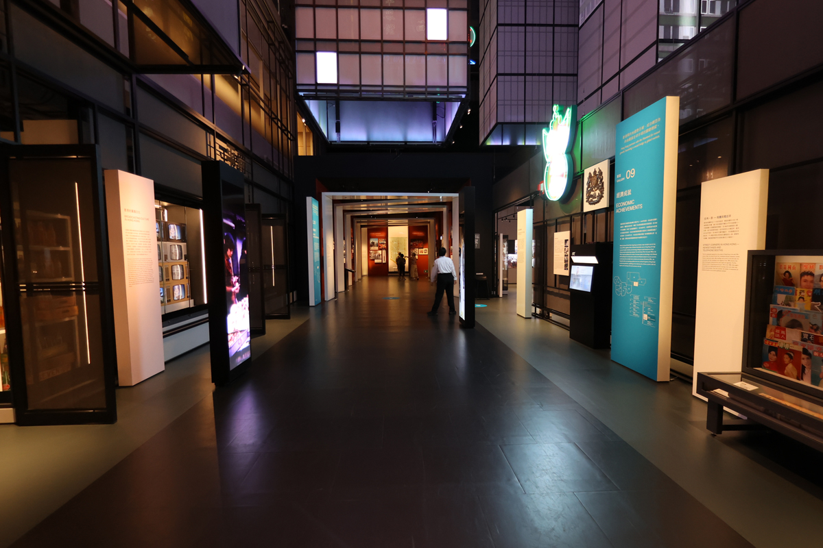 香港の歴史博物館の展示物