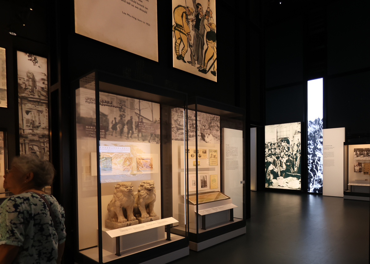 香港の歴史博物館の展示物