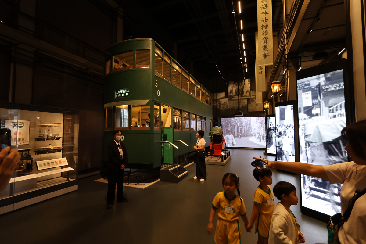 香港の歴史博物館の展示物
