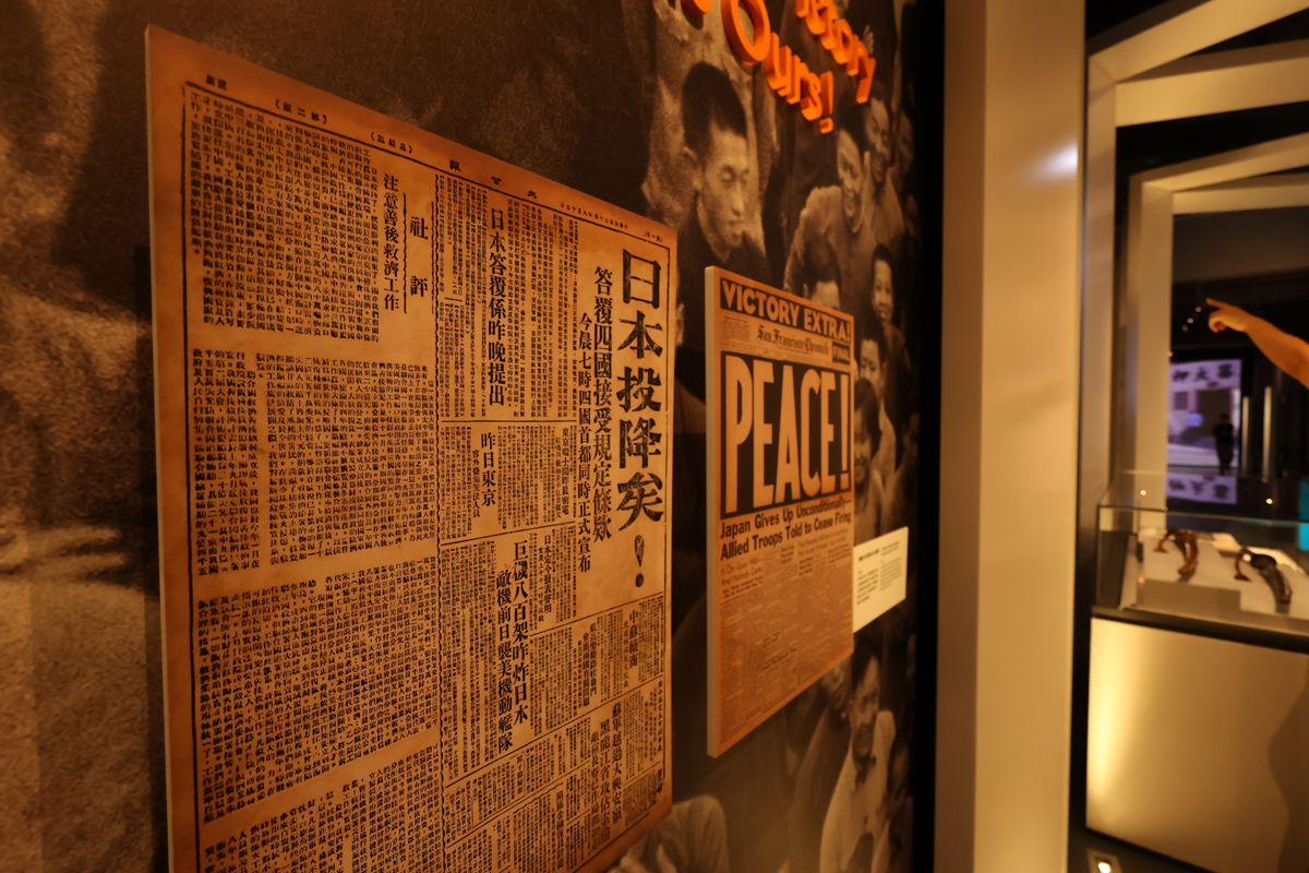 香港の歴史博物館の展示物