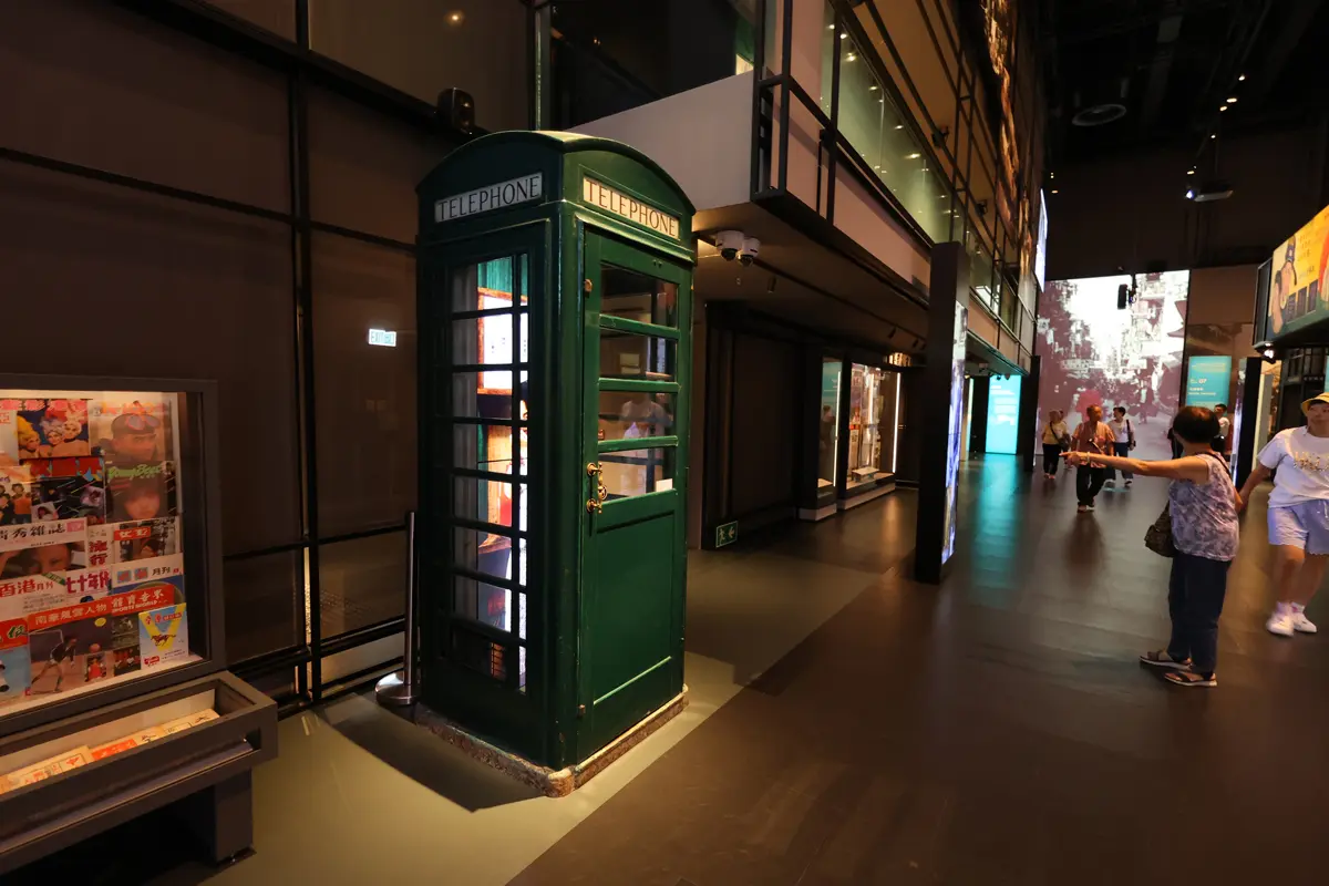 香港の歴史博物館の展示物