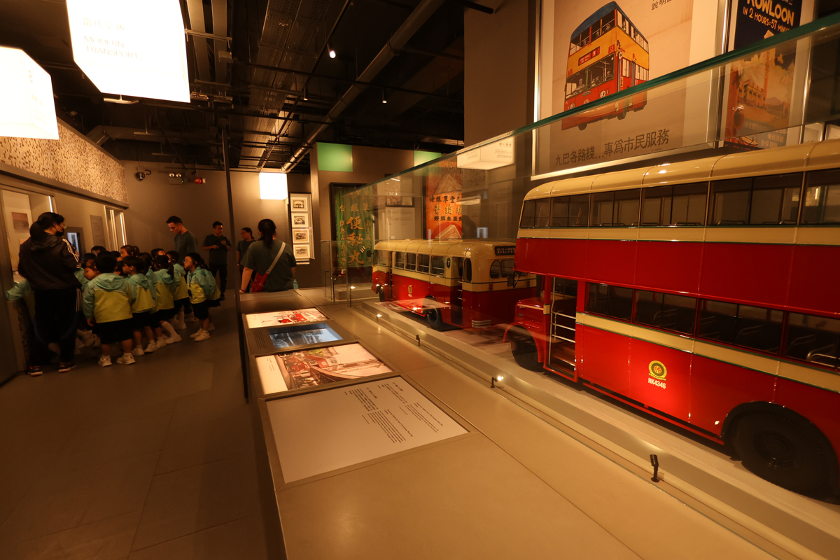 香港の歴史博物館の展示物