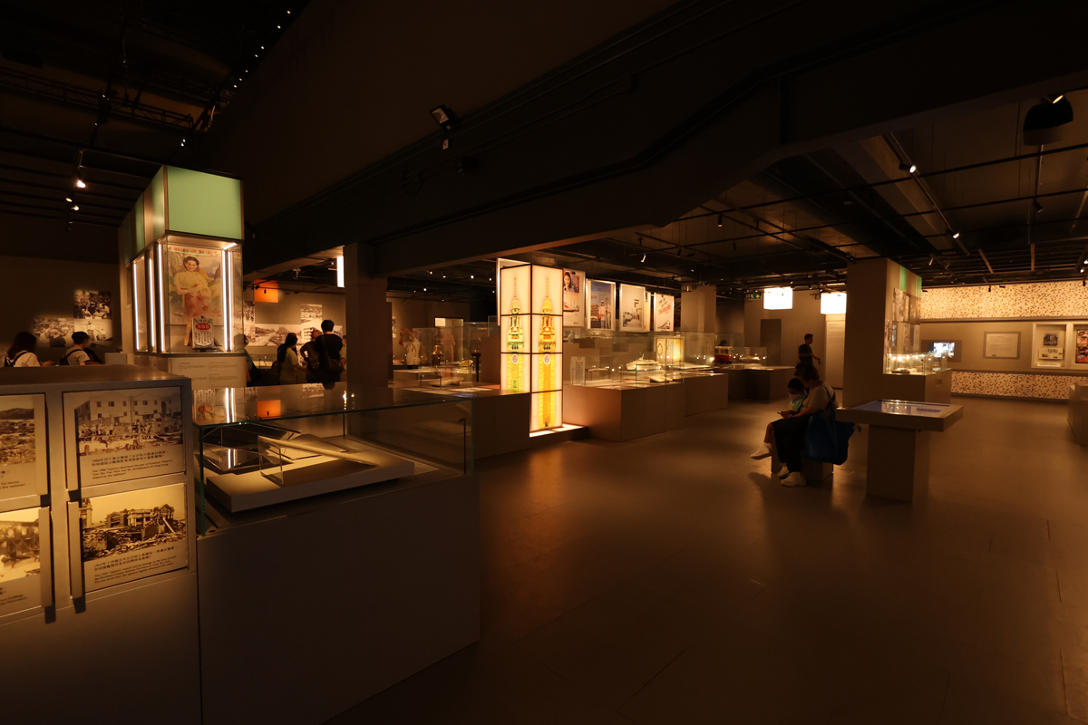 香港の歴史博物館の展示物
