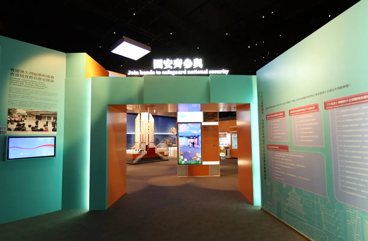 香港の歴史博物館の展示物