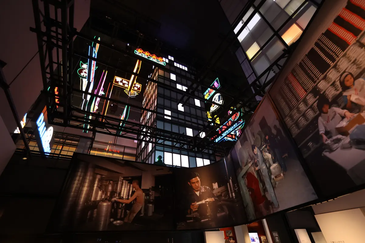 香港の歴史博物館の展示物