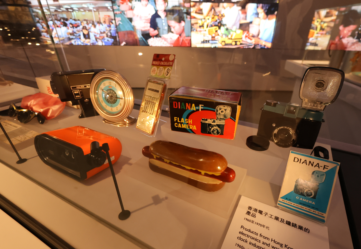 香港の歴史博物館の展示物