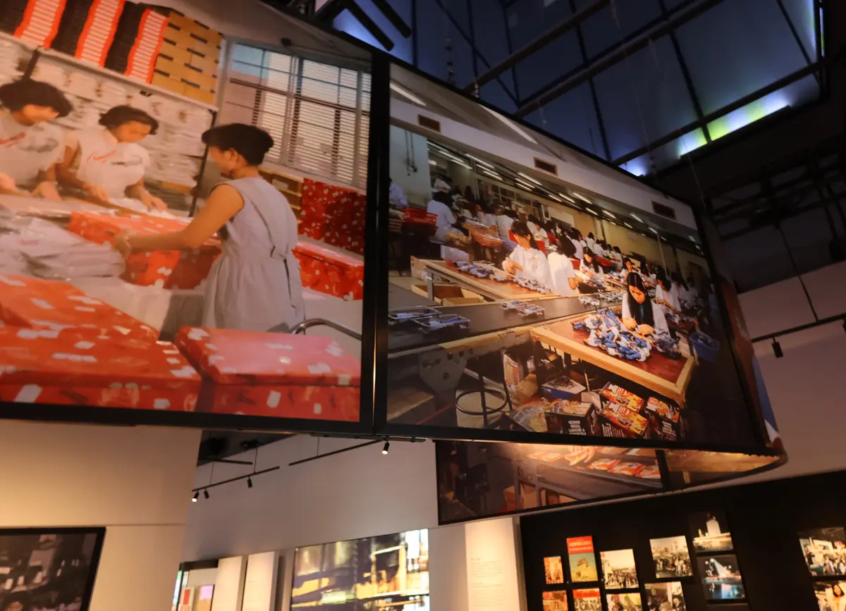 香港の歴史博物館の展示物