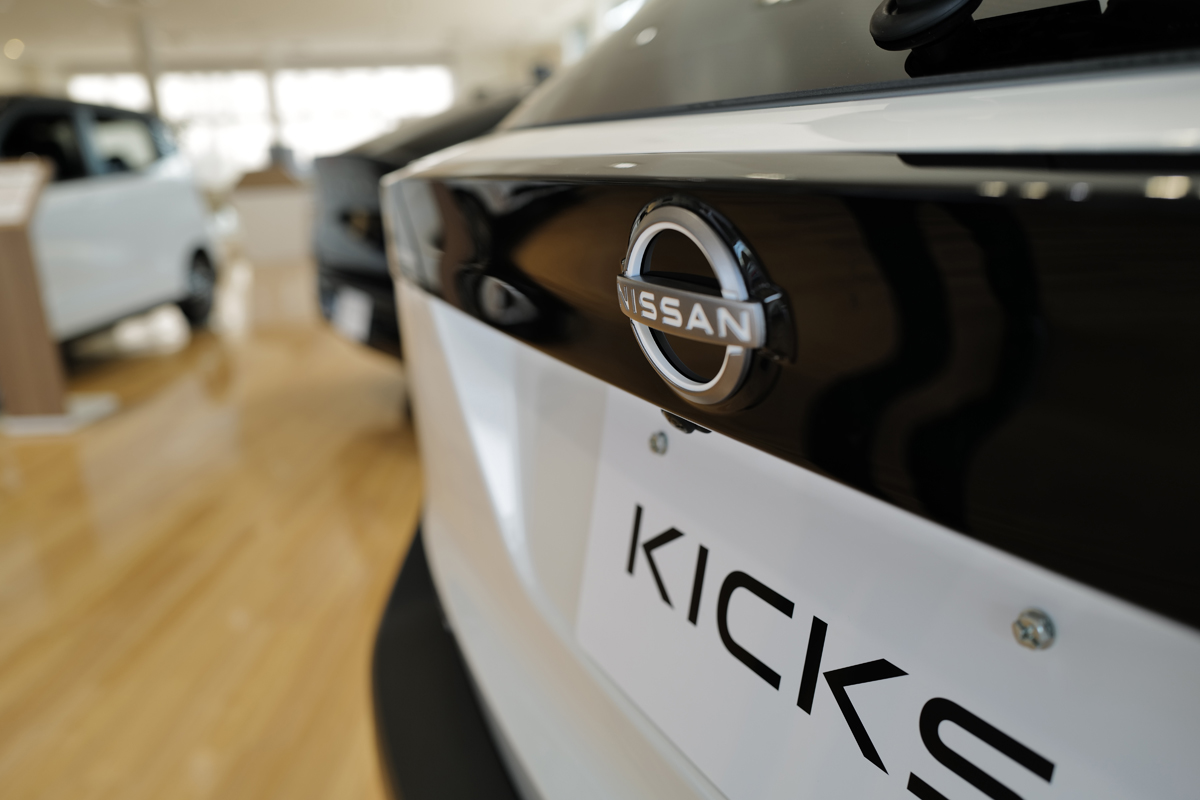 日産キックス(ホワイト)のエクステリア〜リア