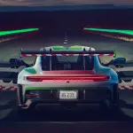 ポルシェ911GT3 RS『トイ・ストーリー』バズ・ライトイヤー仕様〜リヤ