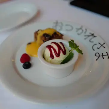 ルースクリス ステーキハウスのデザート