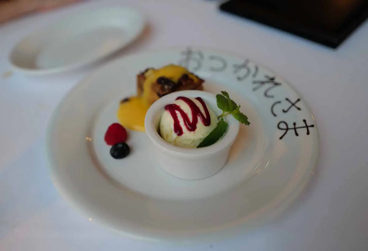 ルースクリス ステーキハウスのデザート