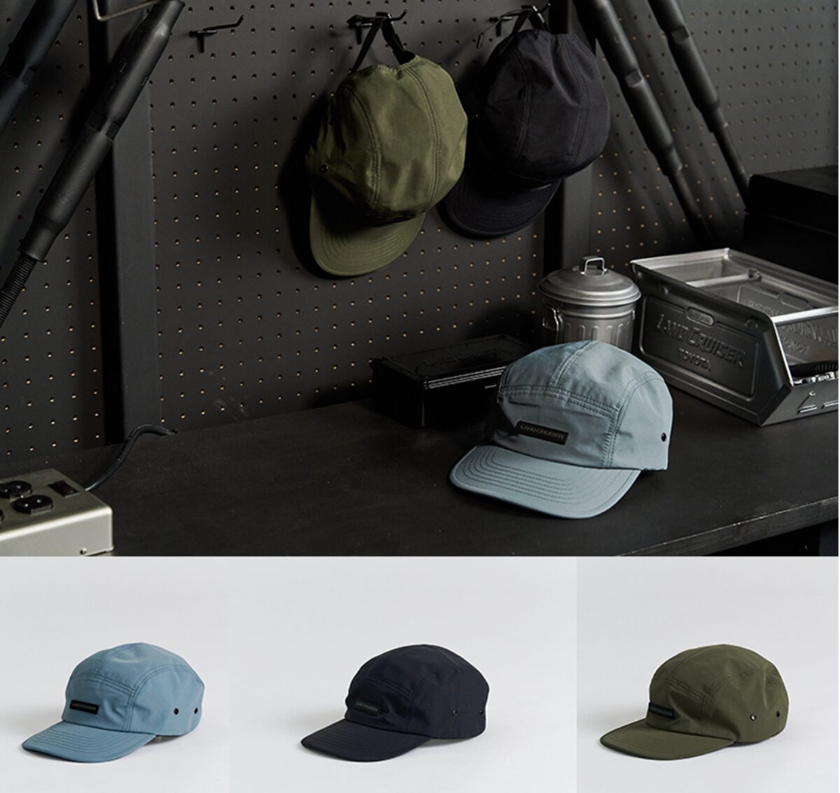 「LAND CRUISER OFFICIAL ITEMS（ランドクルーザーオフィシャルアイテムズ）」2026年夏の新作〜キャップ
