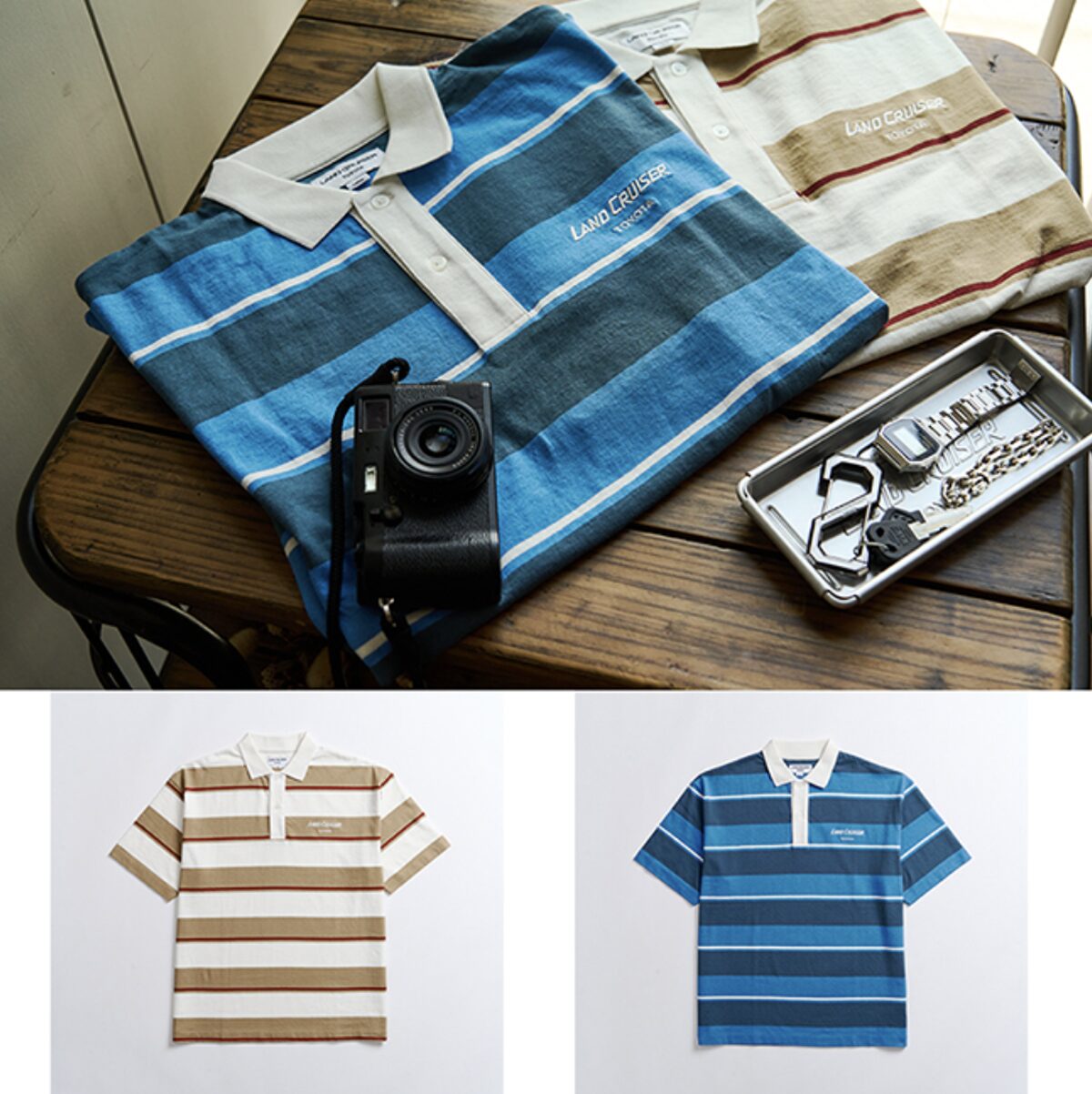 「LAND CRUISER OFFICIAL ITEMS(ランドクルーザーオフィシャルアイテムズ)」2026年夏の新作〜ポロシャツ