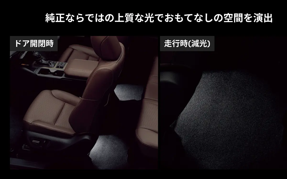 トヨタアップグレードファクトリーの新製品（室内イルミネーション）