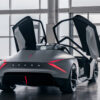 アキュラのコンセプトカー、Acura Nexera Visionのエクステリア（リア、ドアオープン）