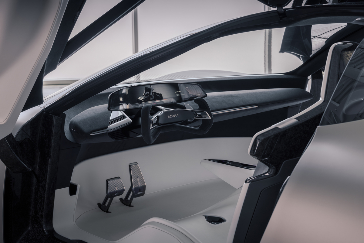アキュラのコンセプトカー、Acura Nexera Visionのインテリア(ダッシュボード)