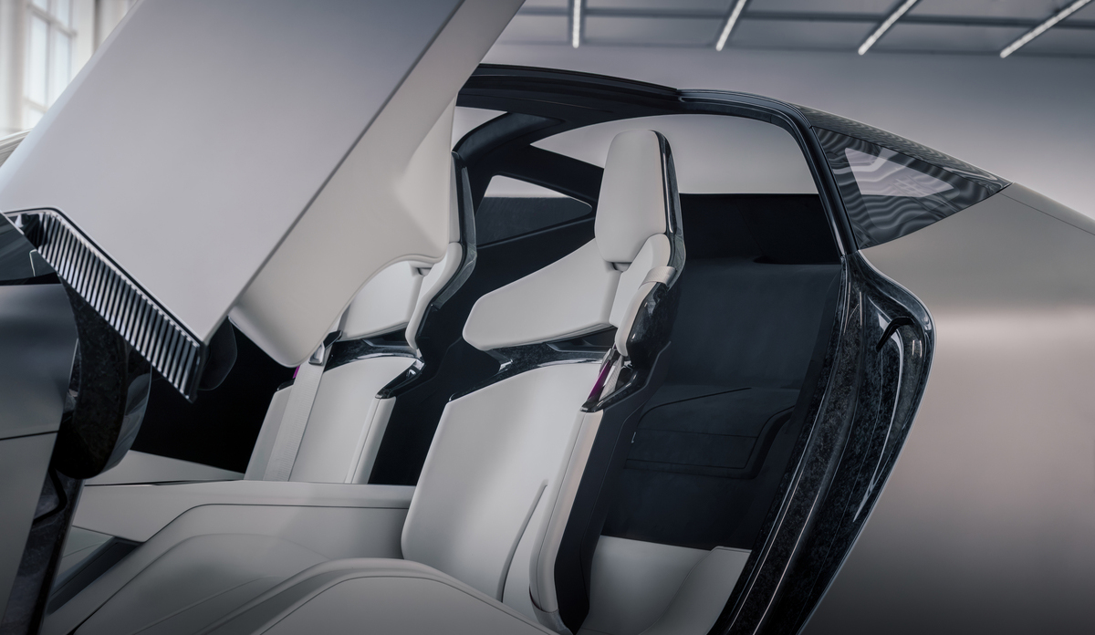 アキュラのコンセプトカー、Acura Nexera Visionのインテリア(シート)