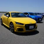 アウディTT RS(イエロー )のエクステリア〜フロント