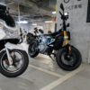 グランフロント北館のバイク用駐車場（駐輪場）