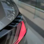 新型BMW iX3のエクステリア（グレー）〜テールランプ