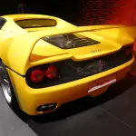 イエローのフェラーリF50（フェラーリ博物館にて）