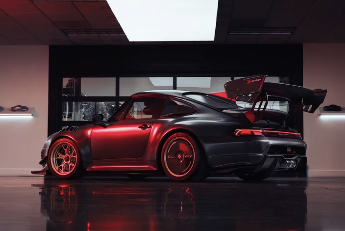 ガンサーワークス（ギュンターワークス）によるポルシェ911のレストモッド、GXR-Evoのエクステリア（リア）