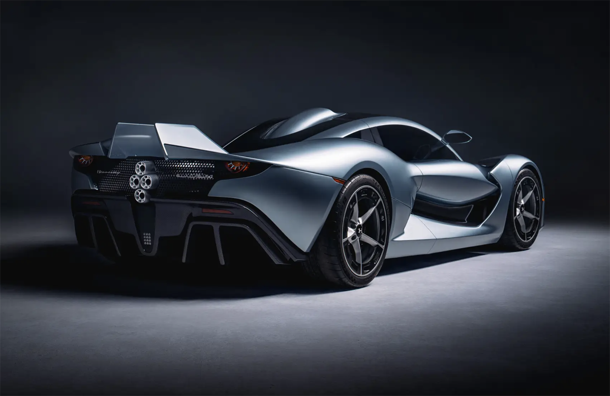 スペシャル・ヒークルズ（Hennessey Special Vehicles）「ブラックバード（Blackbird）」〜リア