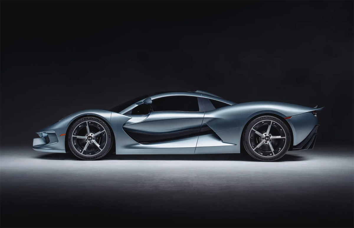 スペシャル・ヒークルズ（Hennessey Special Vehicles）「ブラックバード（Blackbird）」〜サイド