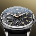 IWCとメルセデス・ベンツとのコラボ腕時計、ビッグ・パイロット・パーペチュアル・カレンダーの正面