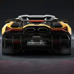 ランボルギーニ レヴエルトSVのエクステリア（イエロー）〜リア