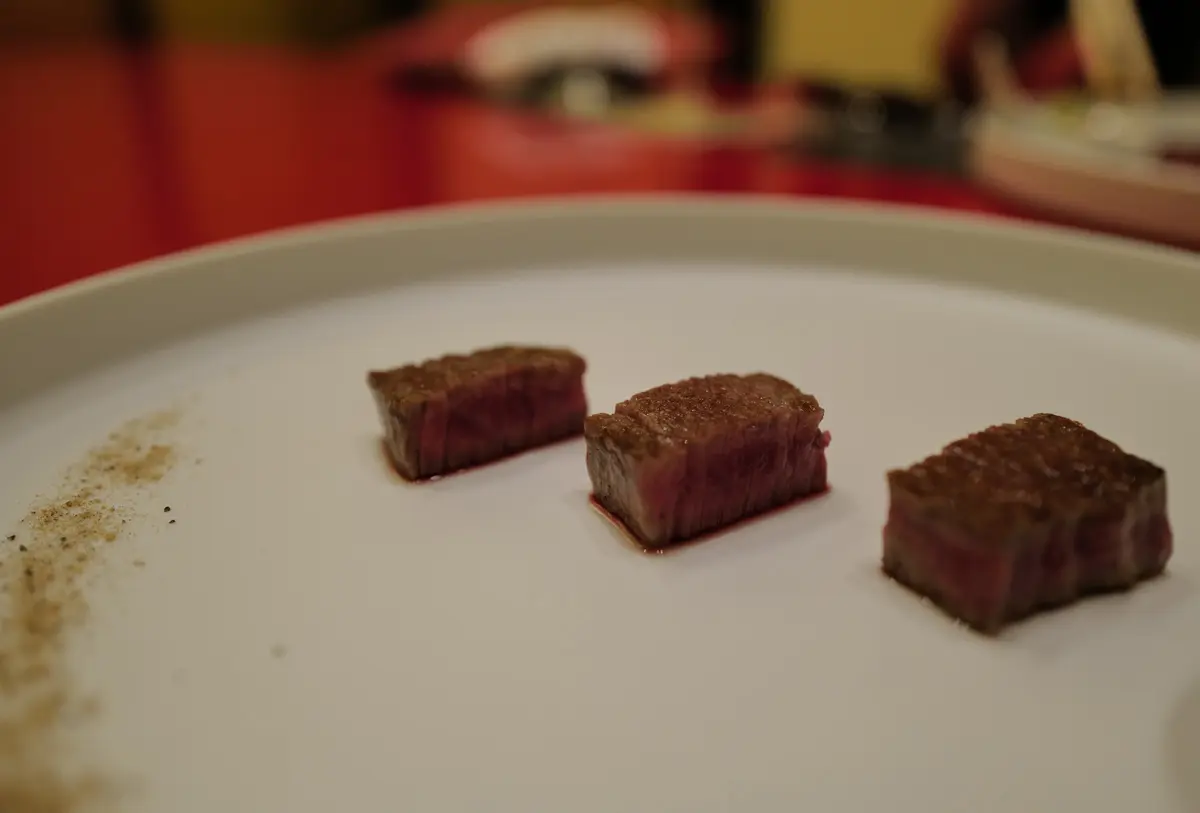 近江牛専門店 れすとらん松喜屋 本店の「近江牛ガストロノミー ペアリングコース」