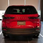 マツダCX-5（レッド）のリア