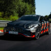 メルセデスAMG CLA 45 4MATIC+がニュルブルクリンクにてクラス最速を記録する画像（フロント、走行）
