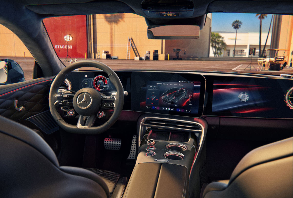 メルセデスAMG GT 53 4ドアクーペのインテリア