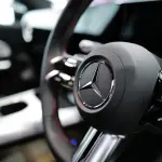 メルセデス・ベンツCLAのステアリングホイール