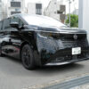 新型日産エルグランドのエクステリア〜フロントサイド